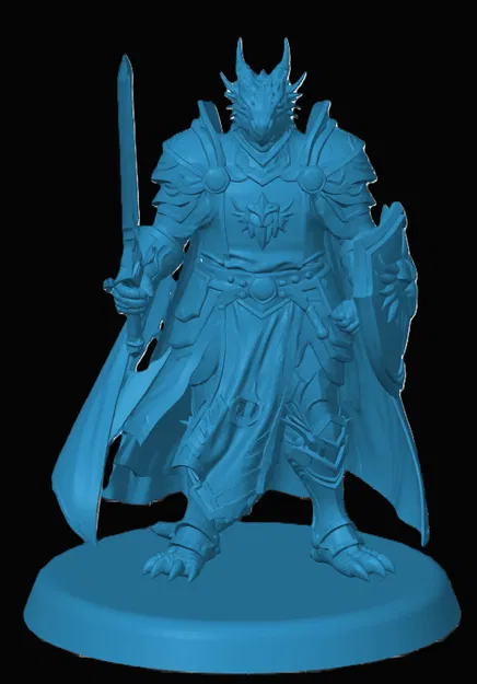 Mô hình Dragonborn Paladin - Image 1