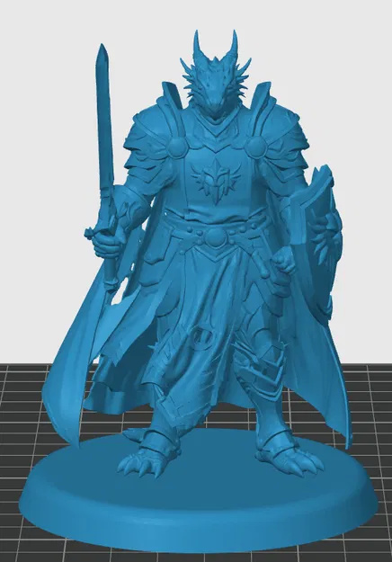 Mô hình Dragonborn Paladin - Image 2