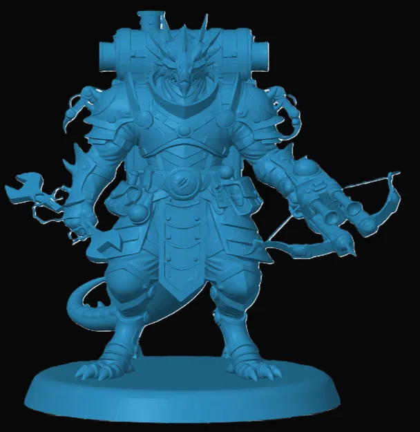 Mô hình Dragonborn Artificer - Image 1