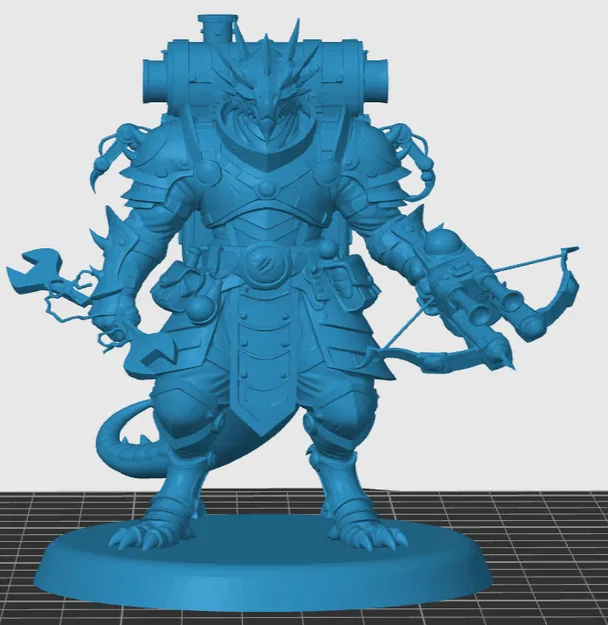 Mô hình Dragonborn Artificer - Image 3