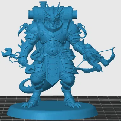Mô hình Dragonborn Artificer