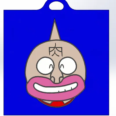 Móc khóa Kinnikuman 3D in dễ dàng - Món quà hoài niệm siêu cute