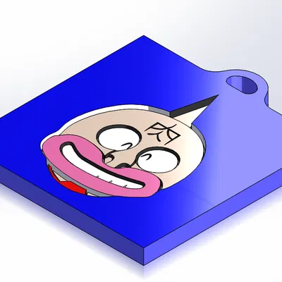 Móc khóa Kinnikuman 3D in dễ dàng - Món quà hoài niệm siêu cute