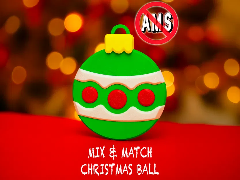 Quả cầu Giáng sinh Mix & Match độc đáo - Image 1
