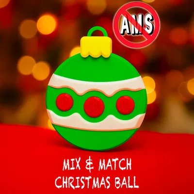 Quả cầu Giáng sinh Mix & Match độc đáo