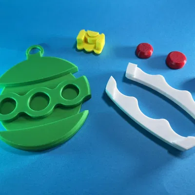 Quả cầu Giáng sinh Mix & Match độc đáo