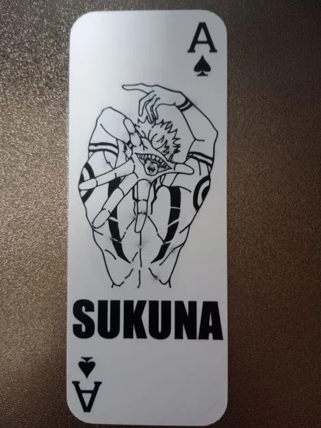 Bookmark Jujutsu Kaisen - Thiết kế phong cách Sukuna - Image 1