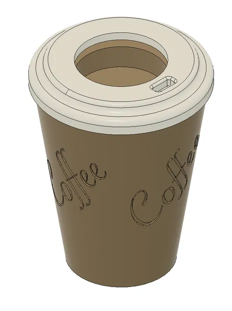 Đế Nến Trà Hình Cốc Cà Phê - Image 1