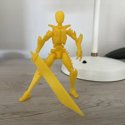 Mô hình robot RUGATHRIX 13 chiến binh - Bản mod Carbon 13 ấn tượng