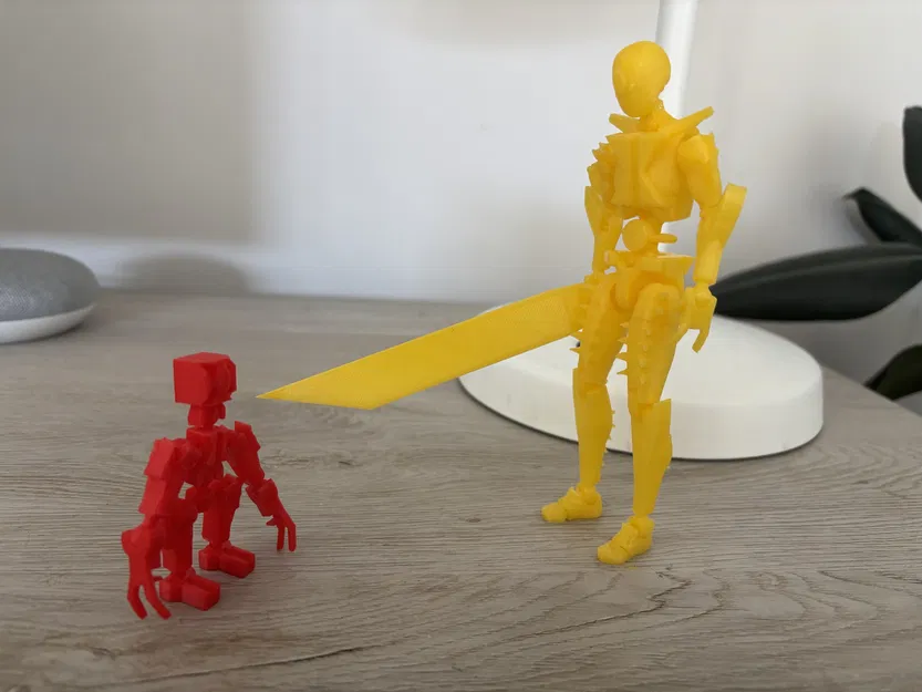 Mô hình robot RUGATHRIX 13 chiến binh - Bản mod Carbon 13 ấn tượng - Image 2