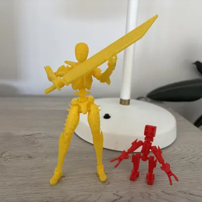 Mô hình robot RUGATHRIX 13 chiến binh - Bản mod Carbon 13 ấn tượng