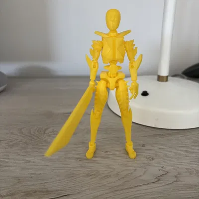 Mô hình robot RUGATHRIX 13 chiến binh - Bản mod Carbon 13 ấn tượng