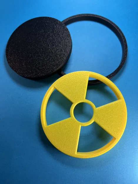 Nam châm tủ lạnh hình biểu tượng phóng xạ - Không cần AMS hoặc MMU - Image 3