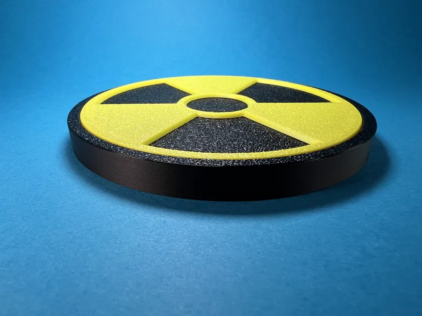 Nam châm tủ lạnh hình biểu tượng phóng xạ - Không cần AMS hoặc MMU - Image 4