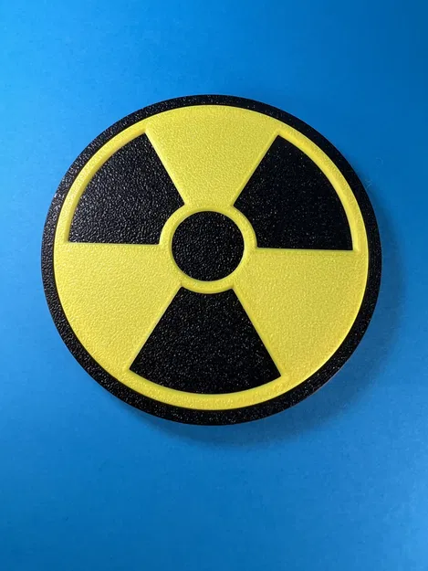 Nam châm tủ lạnh hình biểu tượng phóng xạ - Không cần AMS hoặc MMU - Image 5