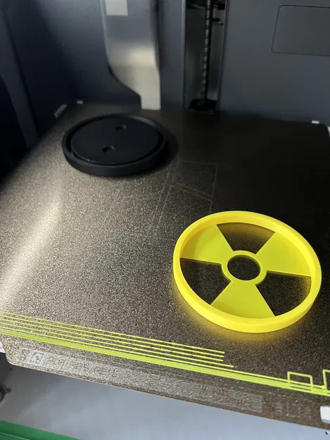 Nam châm tủ lạnh hình biểu tượng phóng xạ - Không cần AMS hoặc MMU - Image 6