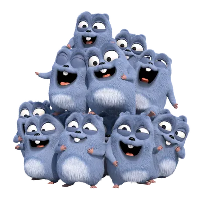 Mô hình 3D Grizzy and the Lemmings cực đáng yêu cho bé tập tô màu