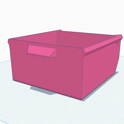 Ngăn kéo nhựa âm bàn sâu 99mm - Giải pháp lưu trữ thông minh