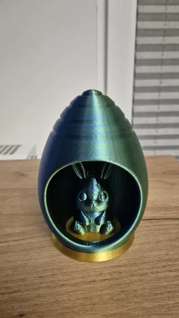 Quả trứng Phục sinh kèm chú thỏ - Image 1