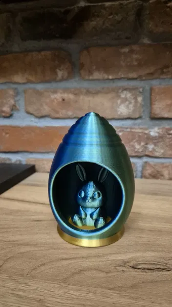 Quả trứng Phục sinh kèm chú thỏ - Image 2