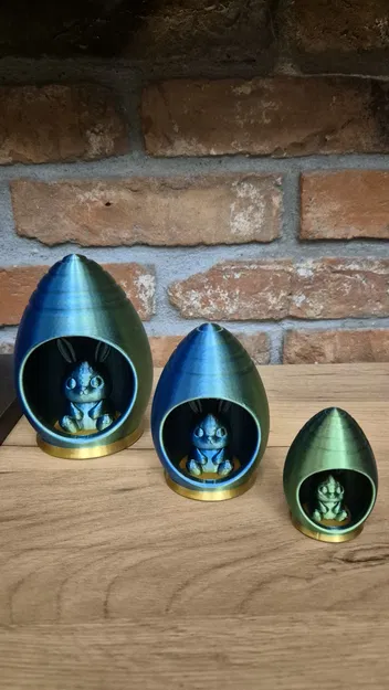 Quả trứng Phục sinh kèm chú thỏ - Image 3