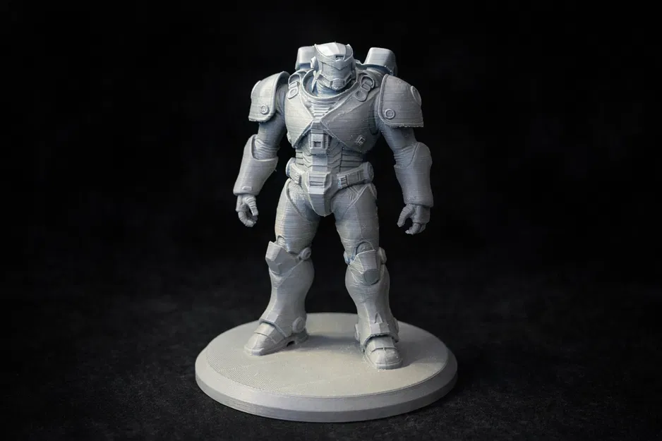 Mô hình Space Trooper: Chiến binh robot hạng nặng in 3D cực ngầu - Image 1