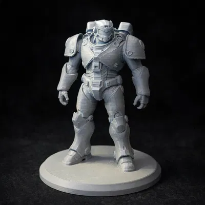 Mô hình Space Trooper: Chiến binh robot hạng nặng in 3D cực ngầu