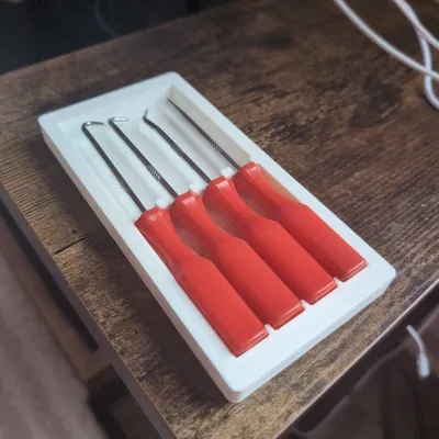 Khay đựng dụng cụ Pick Tool chuẩn Gridfinity siêu gọn gàng