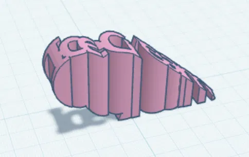 Mô hình 3D ảo giác quang học chữ Ice Cream ấn tượng - Image 1