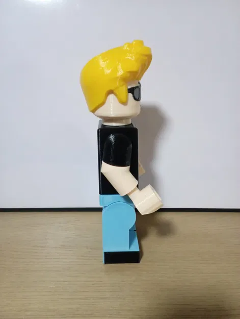 Mô hình Johnny Bravo Giant Minifig - In 3D sáng tạo cho người hâm mộ - Image 4