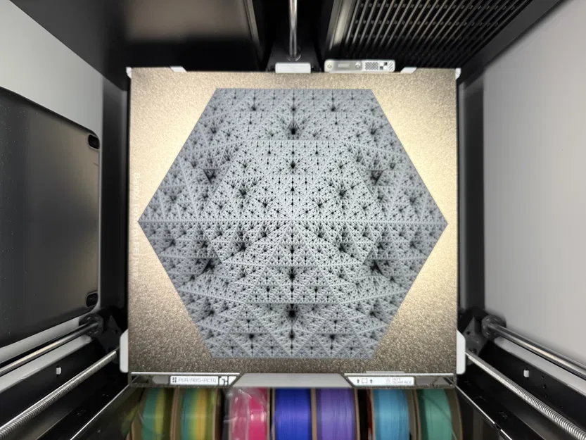 Kim tự tháp Fractal Sierpiński Snowflake | Level 6 (Vase Mode) - Image 11