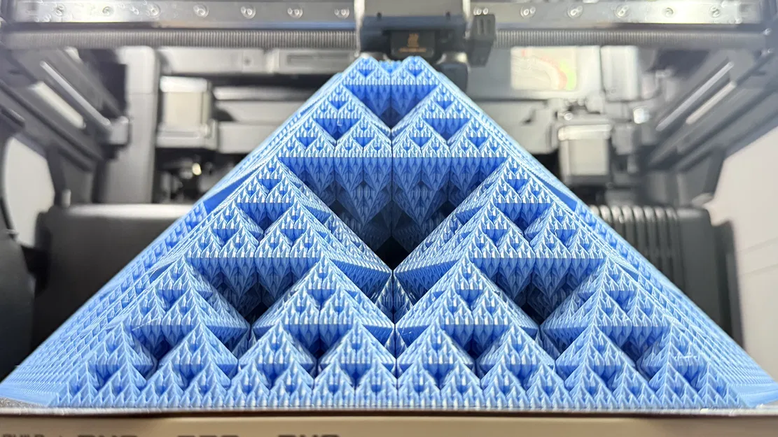 Kim tự tháp Fractal Sierpiński Snowflake | Level 6 (Vase Mode) - Image 19