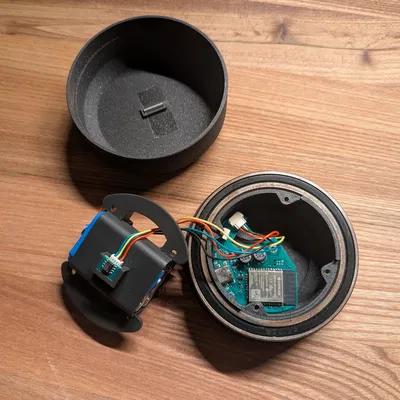 Dự án Scroll Wheel thông minh với ESP32 - File in 3D chi tiết