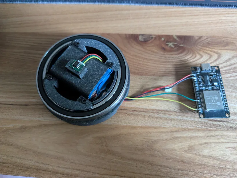 Dự án Scroll Wheel thông minh với ESP32 - File in 3D chi tiết - Image 6