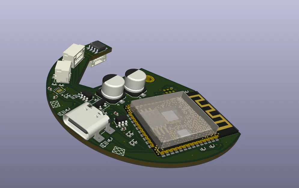 Dự án Scroll Wheel thông minh với ESP32 - File in 3D chi tiết - Image 8
