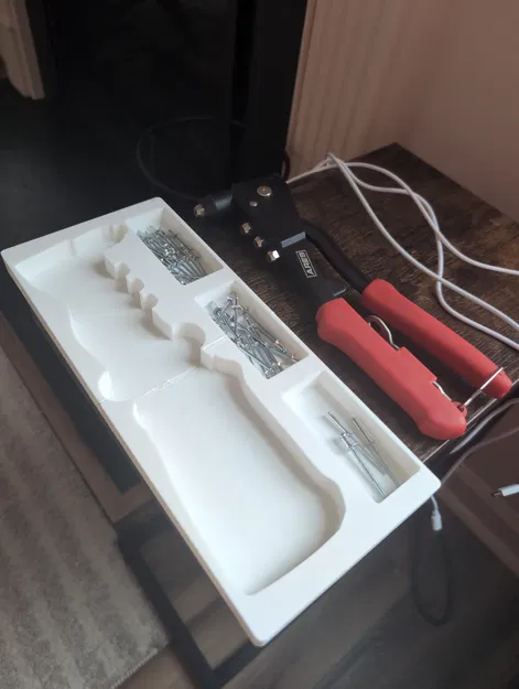 Khay Gridfinity cho súng rút rive Ares - Image 2