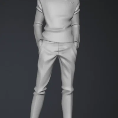 Mô hình 3D nhân vật Gojo Satoru chất lượng cao cho fan anime