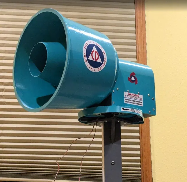 Mô hình còi báo động ACA P-10/15/Third Gen Allertor tỉ lệ 1/4 - Image 3