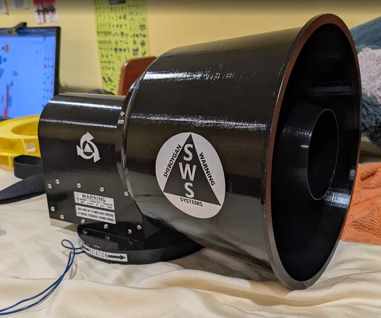 Mô hình còi báo động ACA P-10/15/Third Gen Allertor tỉ lệ 1/4 - Image 17