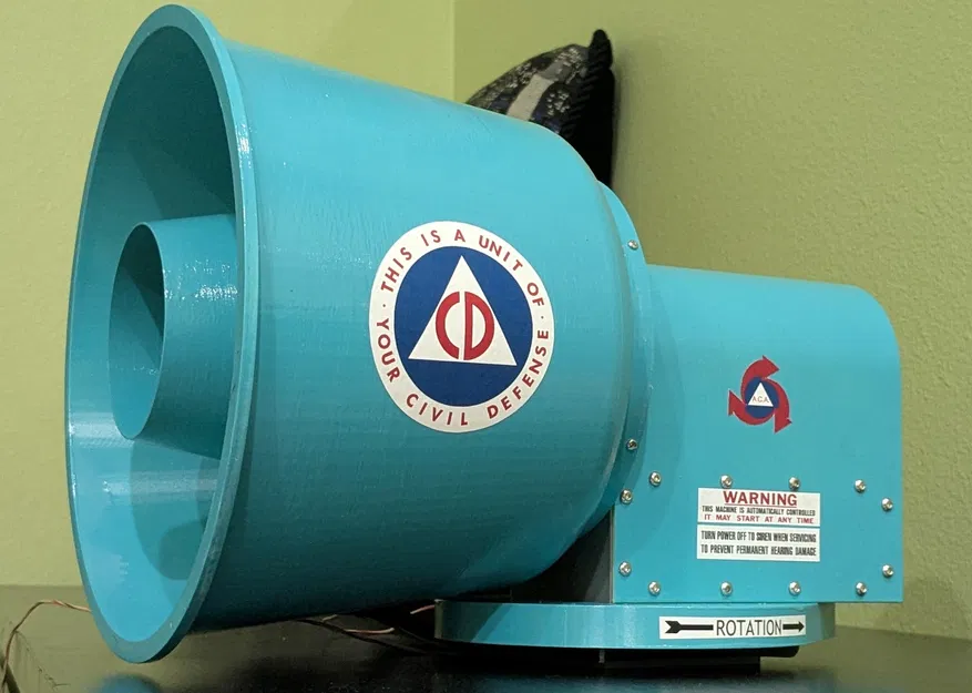 Mô hình còi báo động ACA P-10/15/Third Gen Allertor tỉ lệ 1/4 - Image 19