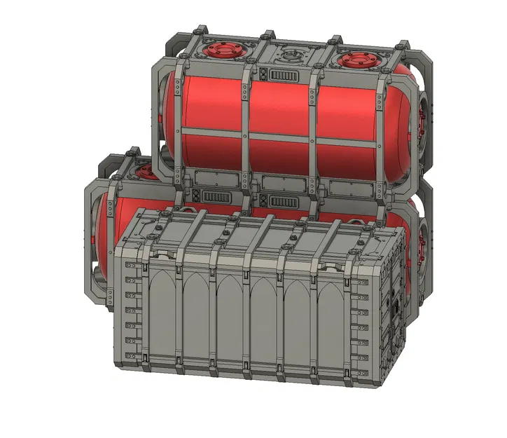 Mô hình Shipping Tank Container cho sa bàn Wargaming - Image 5