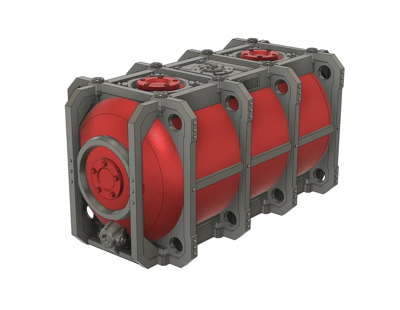 Mô hình Shipping Tank Container cho sa bàn Wargaming - Image 6