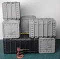 Bộ mô hình Shipping Container cho game chiến thuật Tabletop Wargaming - Thumbnail 1