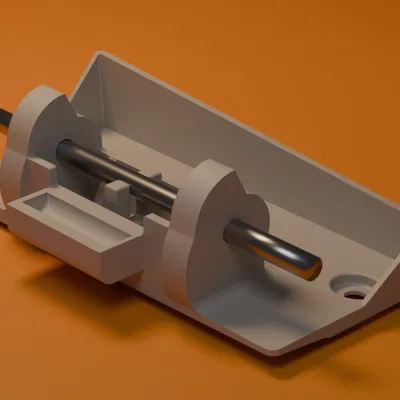 Nắp đậy tay cầm cửa tủ đông Samsung (Phải) - Linh kiện in 3D thay thế