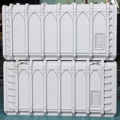 Bộ mô hình Shipping Container cho game chiến thuật Tabletop Wargaming