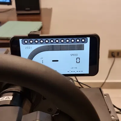 Giá đỡ điện thoại cho Moza R5 - Thiết kế chuyên dụng cho Sim Racing