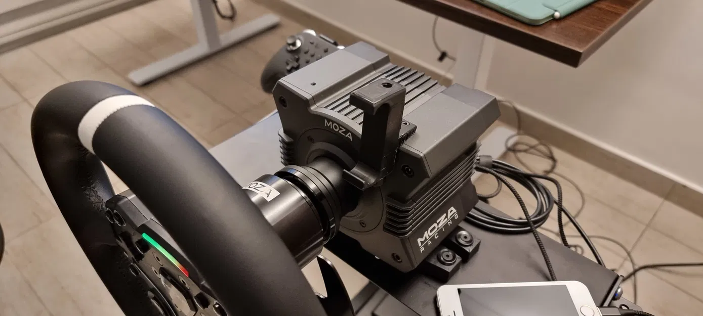 Giá đỡ điện thoại cho Moza R5 - Thiết kế chuyên dụng cho Sim Racing - Image 2