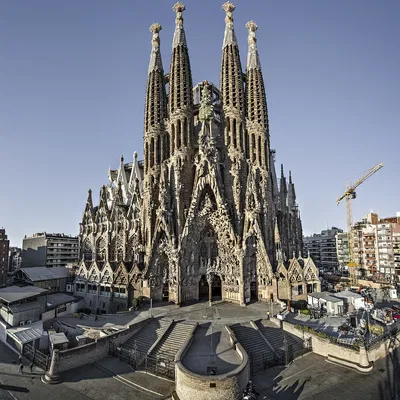 Mô hình 3D Sagrada Familia (Barcelona) tái hiện kiến trúc chi tiết