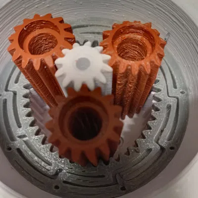 Bản Remix bộ Harmonic Gearbox (Bộ giảm tốc hài hòa)