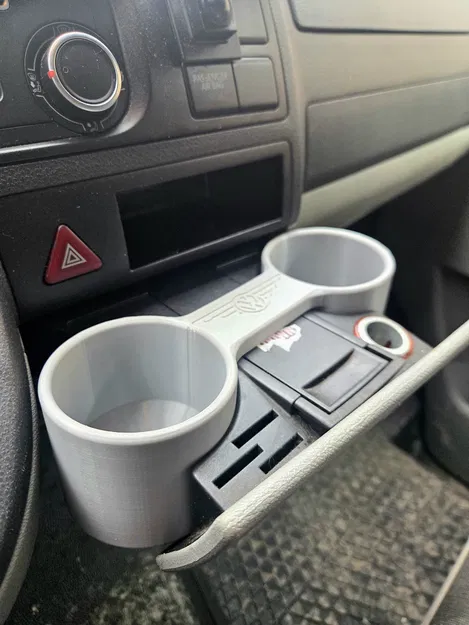 Giá đỡ cốc thay thế cho VW T5 (Caravelle, Transporter, Multivan) - Image 1